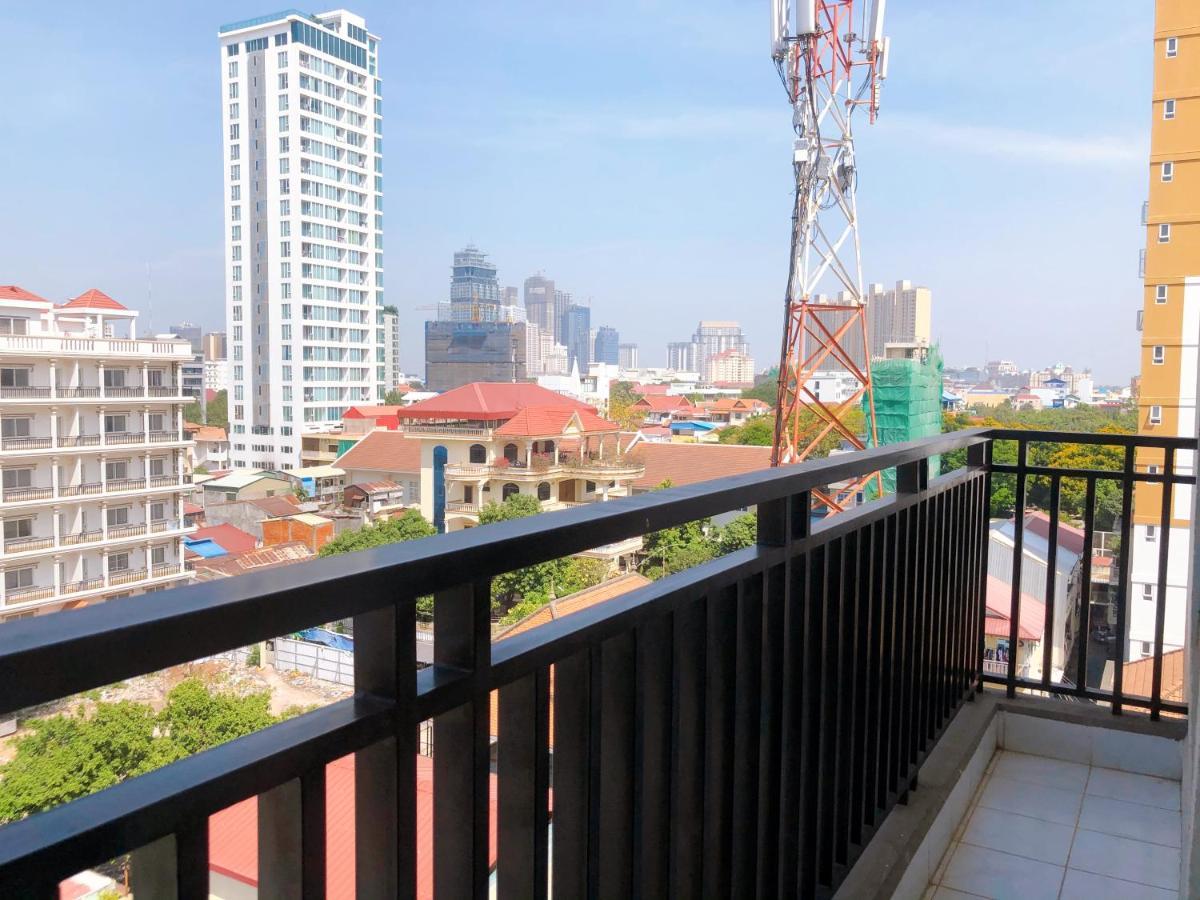 อพาร์ตเมนต์ 2 ห้องนอน 2 ห้องน้ำส่วนตัว ขนาด 60 ตร.ม. – จอมกมล Apartment พนมเปญ ภายนอก รูปภาพ