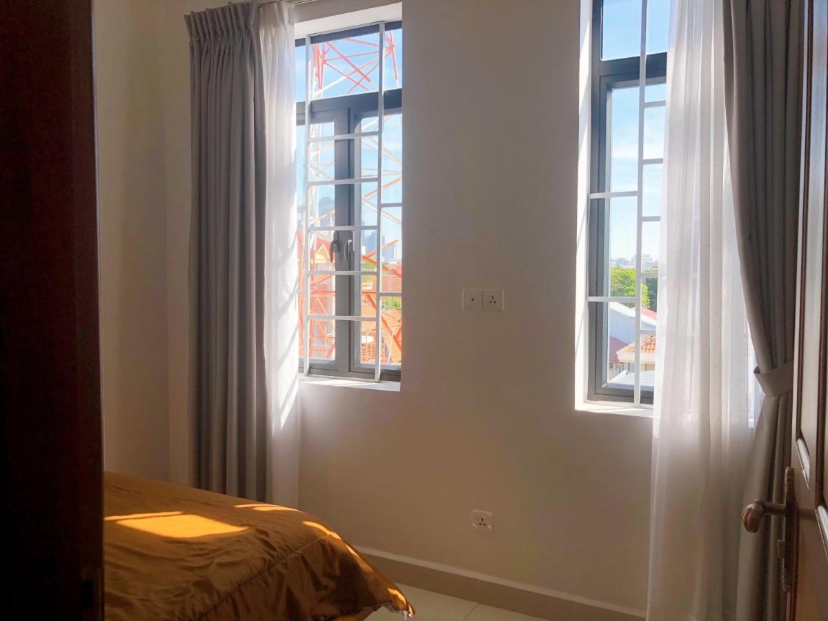 อพาร์ตเมนต์ 2 ห้องนอน 2 ห้องน้ำส่วนตัว ขนาด 60 ตร.ม. – จอมกมล Apartment พนมเปญ ภายนอก รูปภาพ