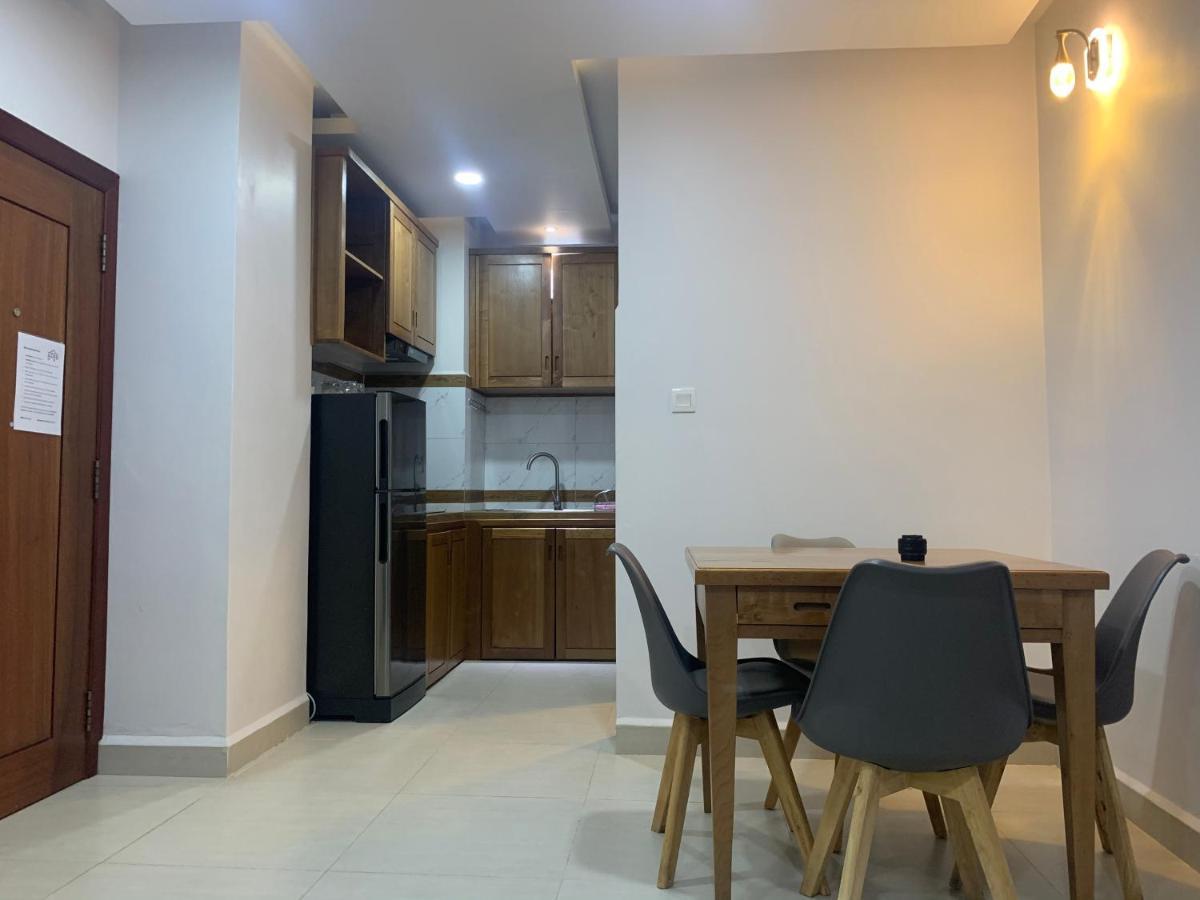 อพาร์ตเมนต์ 2 ห้องนอน 2 ห้องน้ำส่วนตัว ขนาด 60 ตร.ม. – จอมกมล Apartment พนมเปญ ภายนอก รูปภาพ