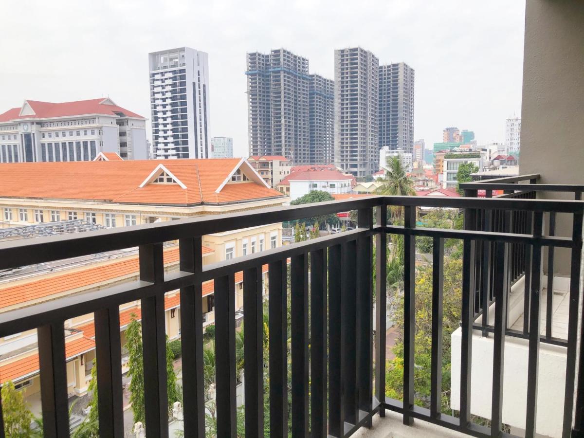 อพาร์ตเมนต์ 2 ห้องนอน 2 ห้องน้ำส่วนตัว ขนาด 60 ตร.ม. – จอมกมล Apartment พนมเปญ ภายนอก รูปภาพ