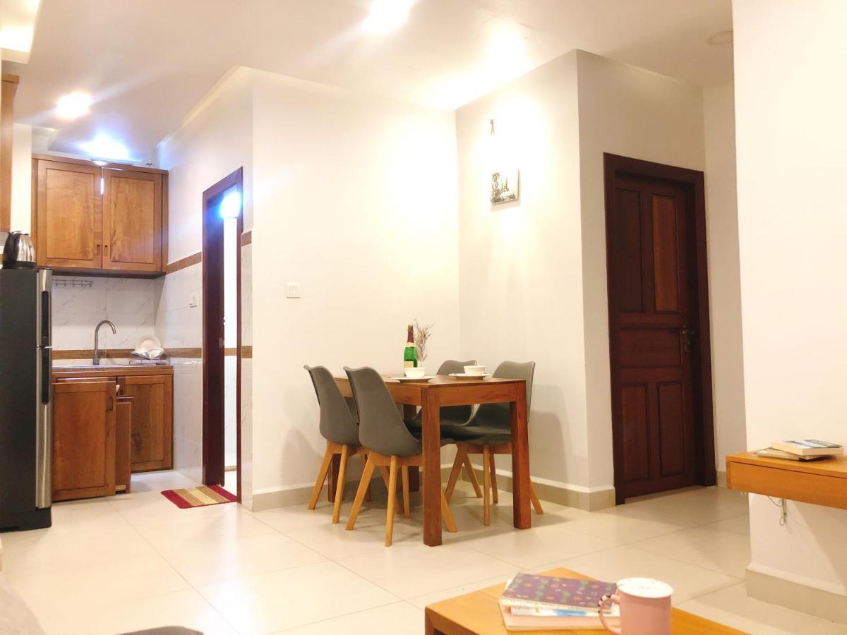 อพาร์ตเมนต์ 2 ห้องนอน 2 ห้องน้ำส่วนตัว ขนาด 60 ตร.ม. – จอมกมล Apartment พนมเปญ ภายนอก รูปภาพ