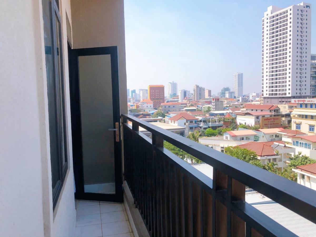 อพาร์ตเมนต์ 2 ห้องนอน 2 ห้องน้ำส่วนตัว ขนาด 60 ตร.ม. – จอมกมล Apartment พนมเปญ ภายนอก รูปภาพ