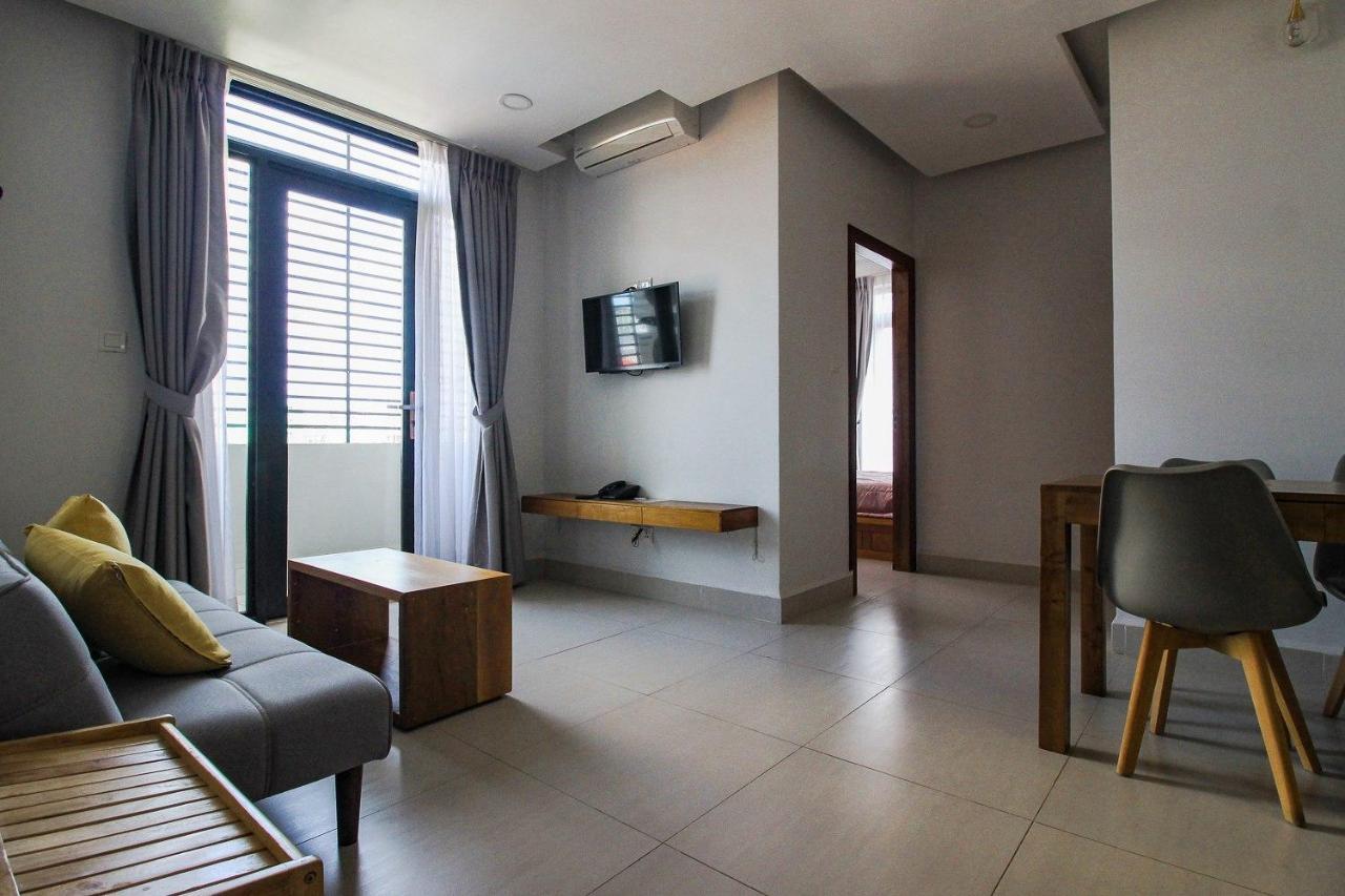 อพาร์ตเมนต์ 2 ห้องนอน 2 ห้องน้ำส่วนตัว ขนาด 60 ตร.ม. – จอมกมล Apartment พนมเปญ ภายนอก รูปภาพ