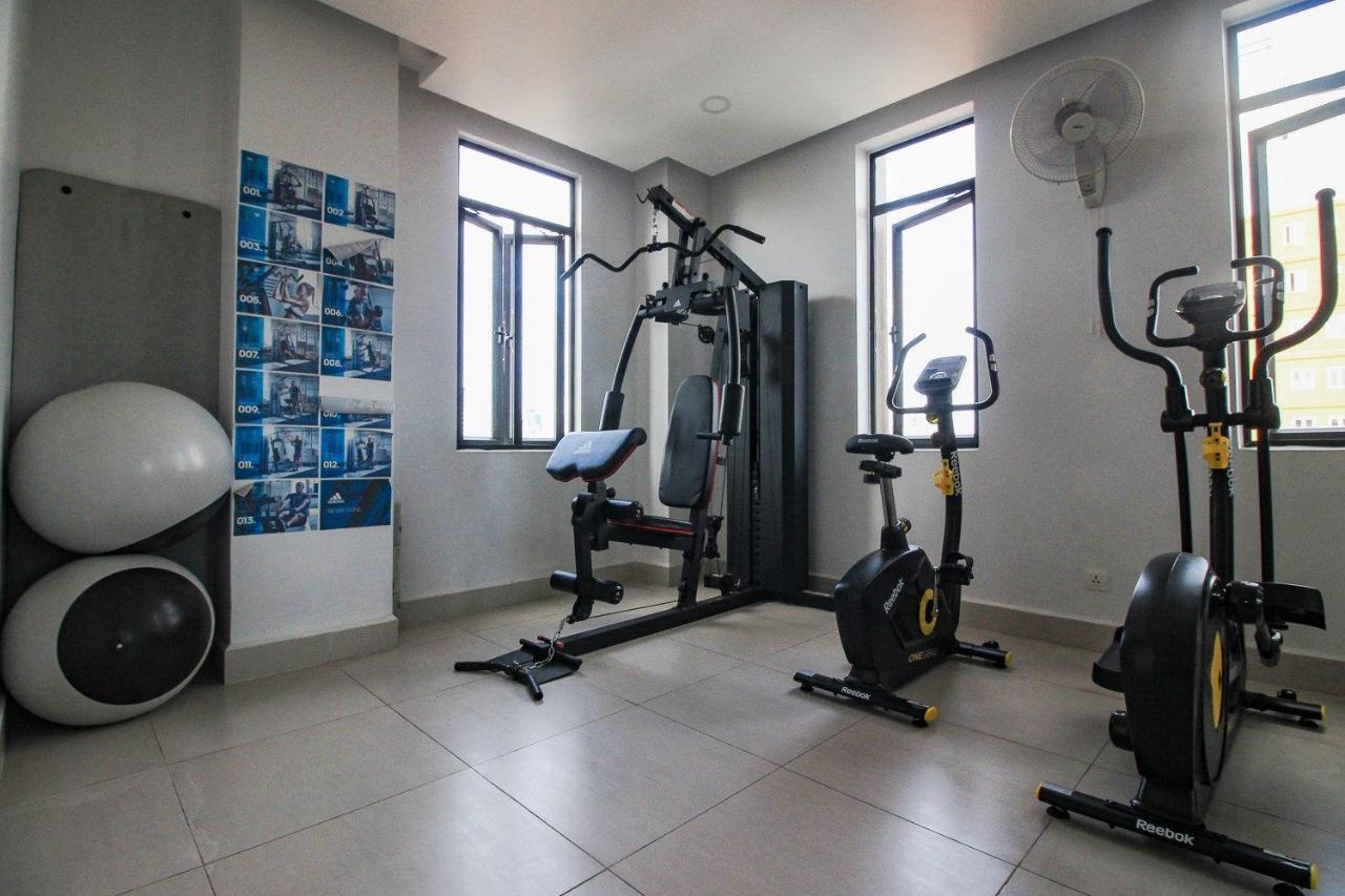 อพาร์ตเมนต์ 2 ห้องนอน 2 ห้องน้ำส่วนตัว ขนาด 60 ตร.ม. – จอมกมล Apartment พนมเปญ ภายนอก รูปภาพ